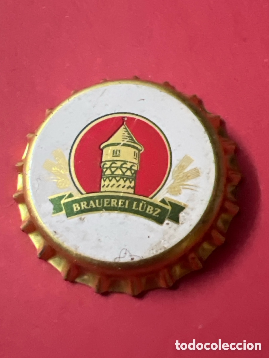 Coleccionismo de cervezas: T908. CHAPA CERVEZA - SIN ABRIR - Brauerei LUBZ