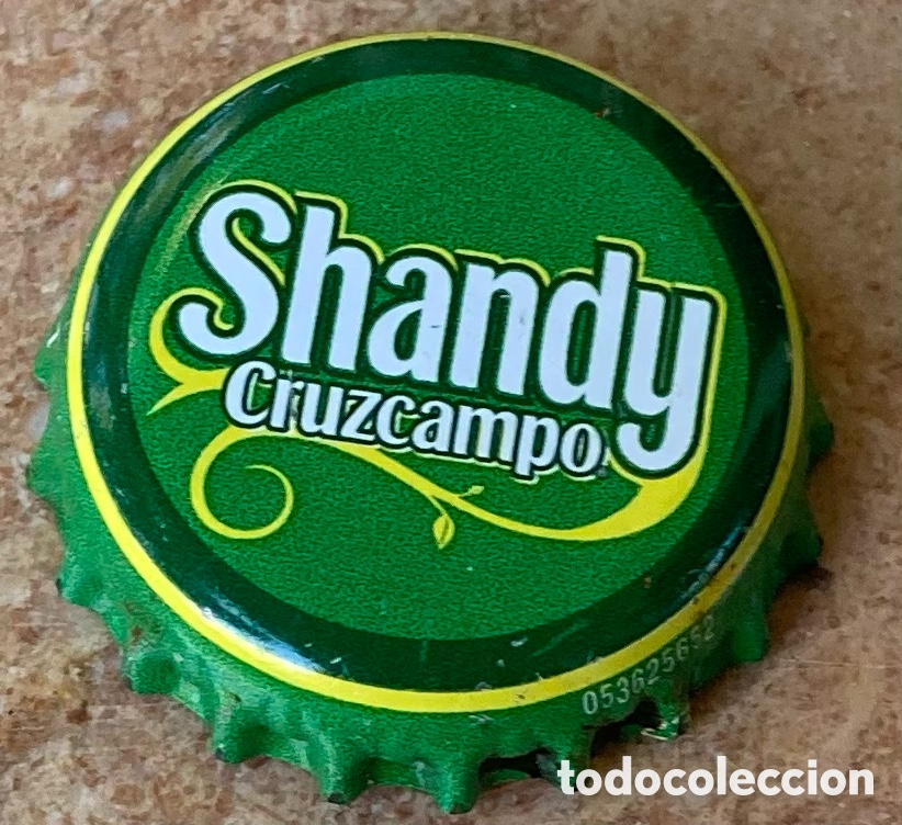 Coleccionismo de cervezas: TAP&Oacute;N CORONA TAPPI BIRRA BOTTLE CAP BEER CHAPA CERVEZA SHANDY DE CRUZCAMPO.(1)-LOTE N. 758-CARMANJO