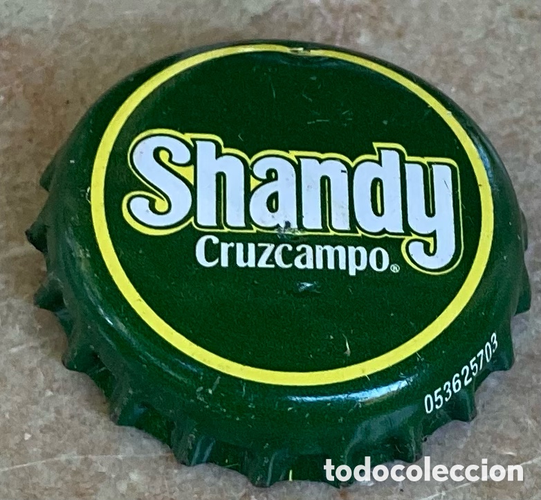 Coleccionismo de cervezas: BOTTLE CAP TAP&Oacute;N CORONA BEER TAPPI CHAPA BIRRA CERVEZA SHANDY CRUZCAMPO(4)---LOTE N. 1599-CARMANJO