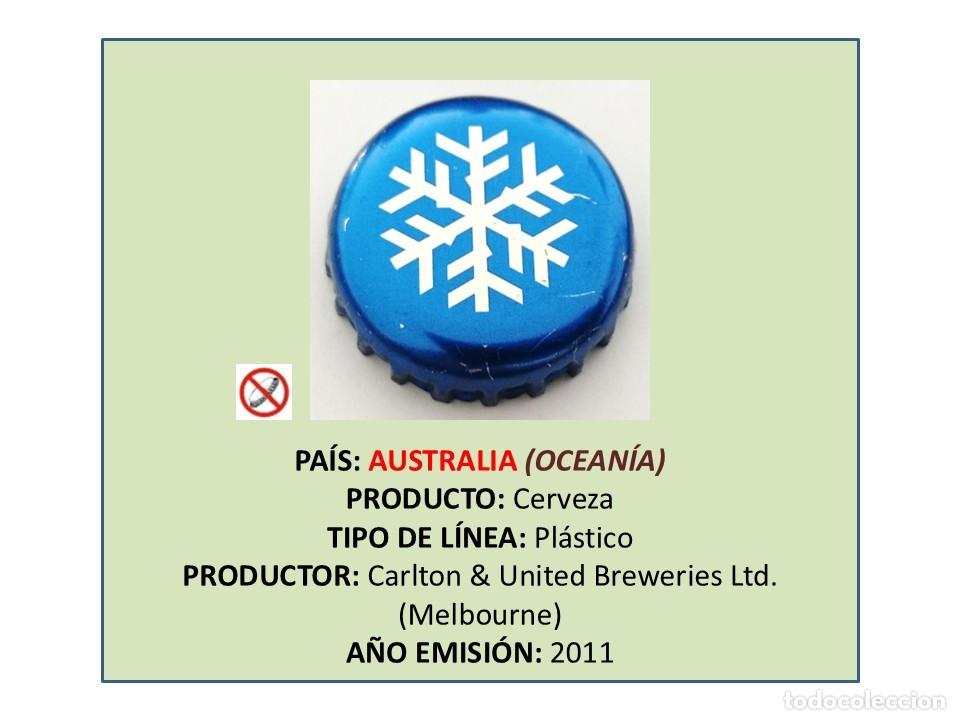 Coleccionismo de cervezas: TAPON CORONA CAPSULA CHAPA CERVEZA CARLTON (AUSTRALIA)