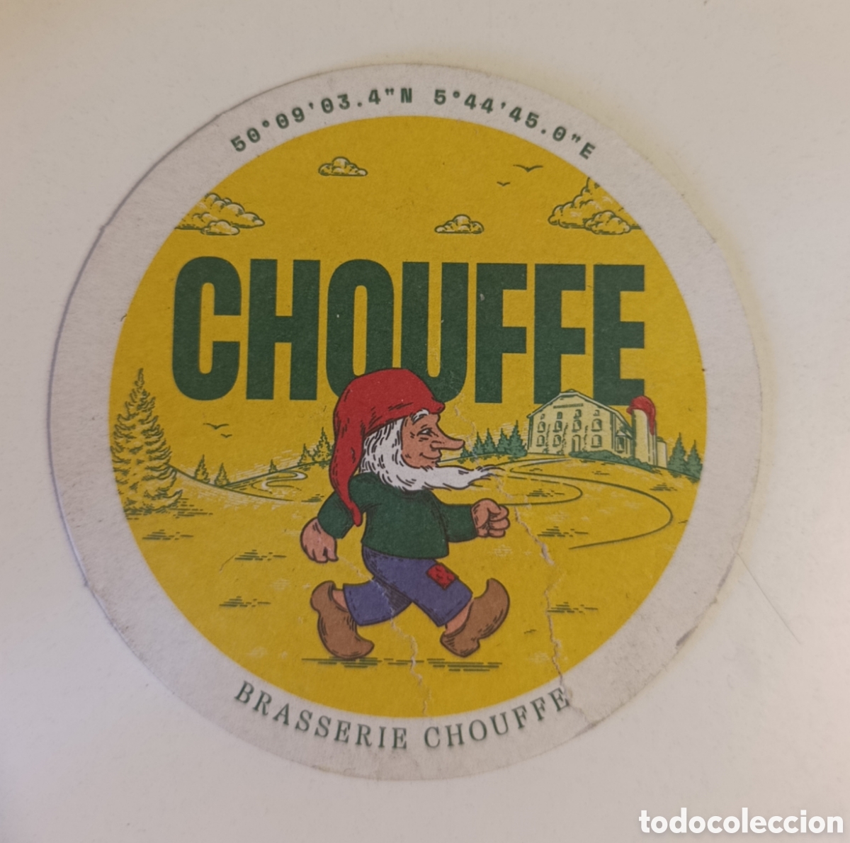 Coleccionismo de cervezas: CHOUFFE POSAVASOS cerveza