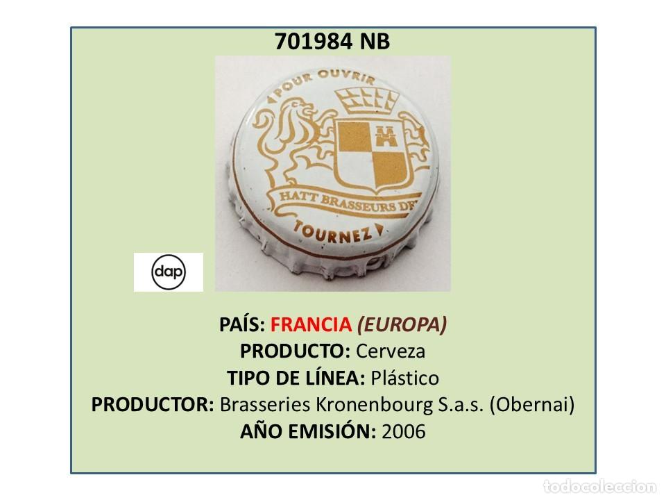 Coleccionismo de cervezas: TAPON CORONA CAPSULA CHAPA CERVEZA KRONENBOURG (FRANCIA)