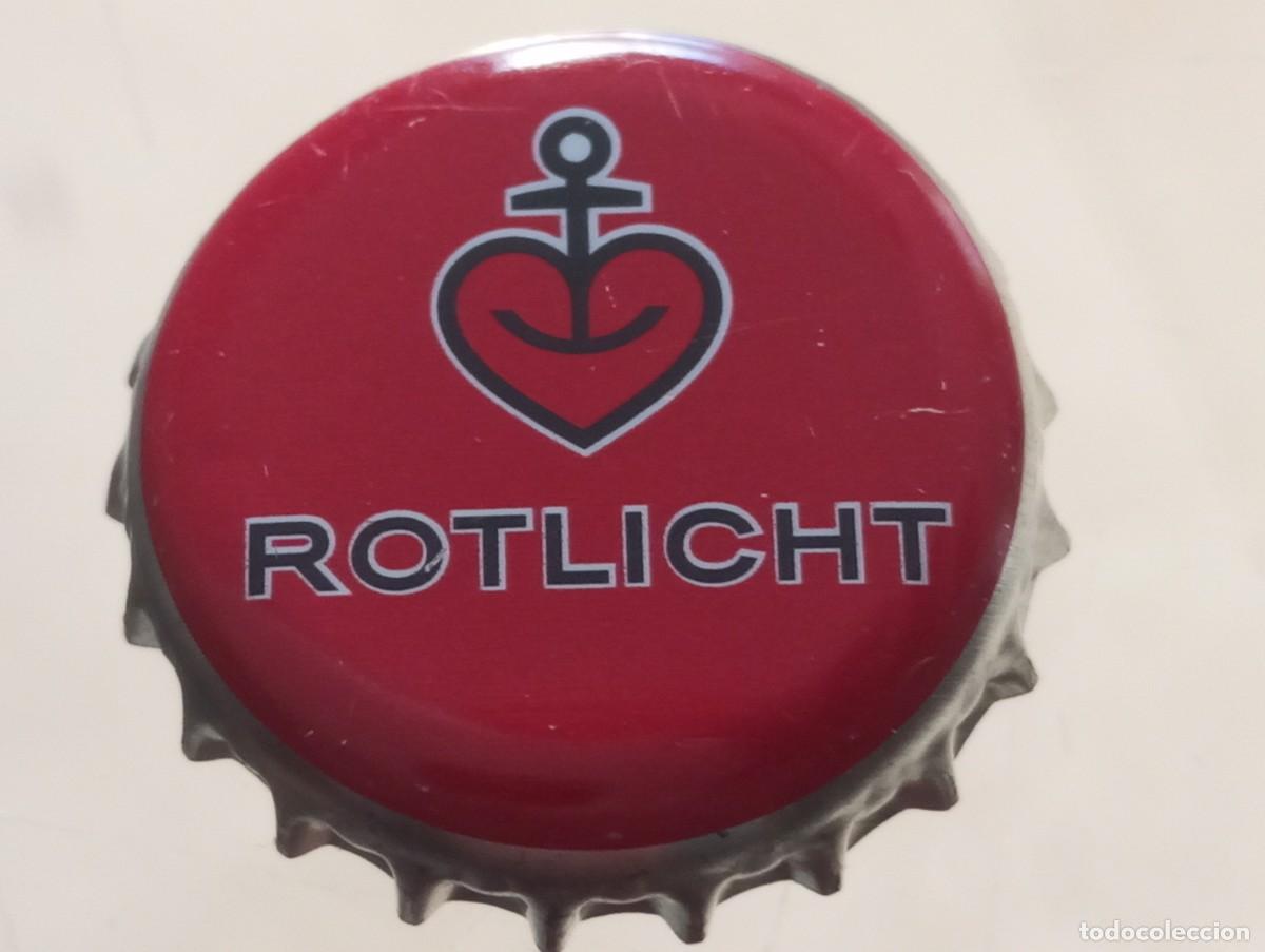 Coleccionismo de cervezas: Chapa tap&oacute;n corona de la cerveza alemana ASTRA ROTLICHT