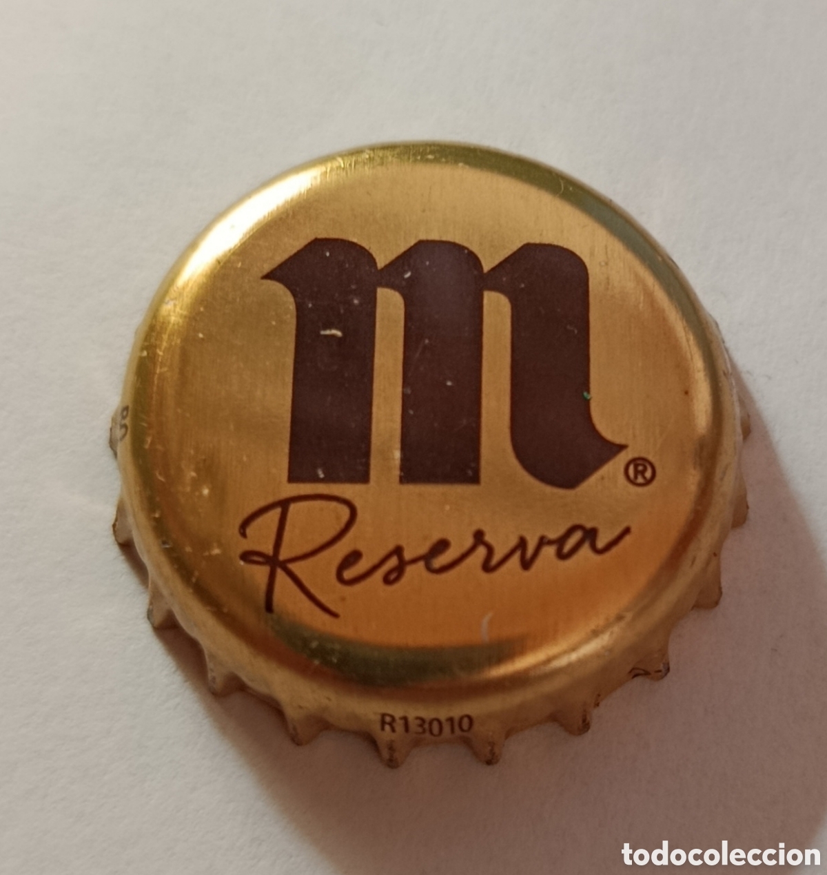 Coleccionismo de cervezas: CHAPA CERVEZA MAHOU RESERVA