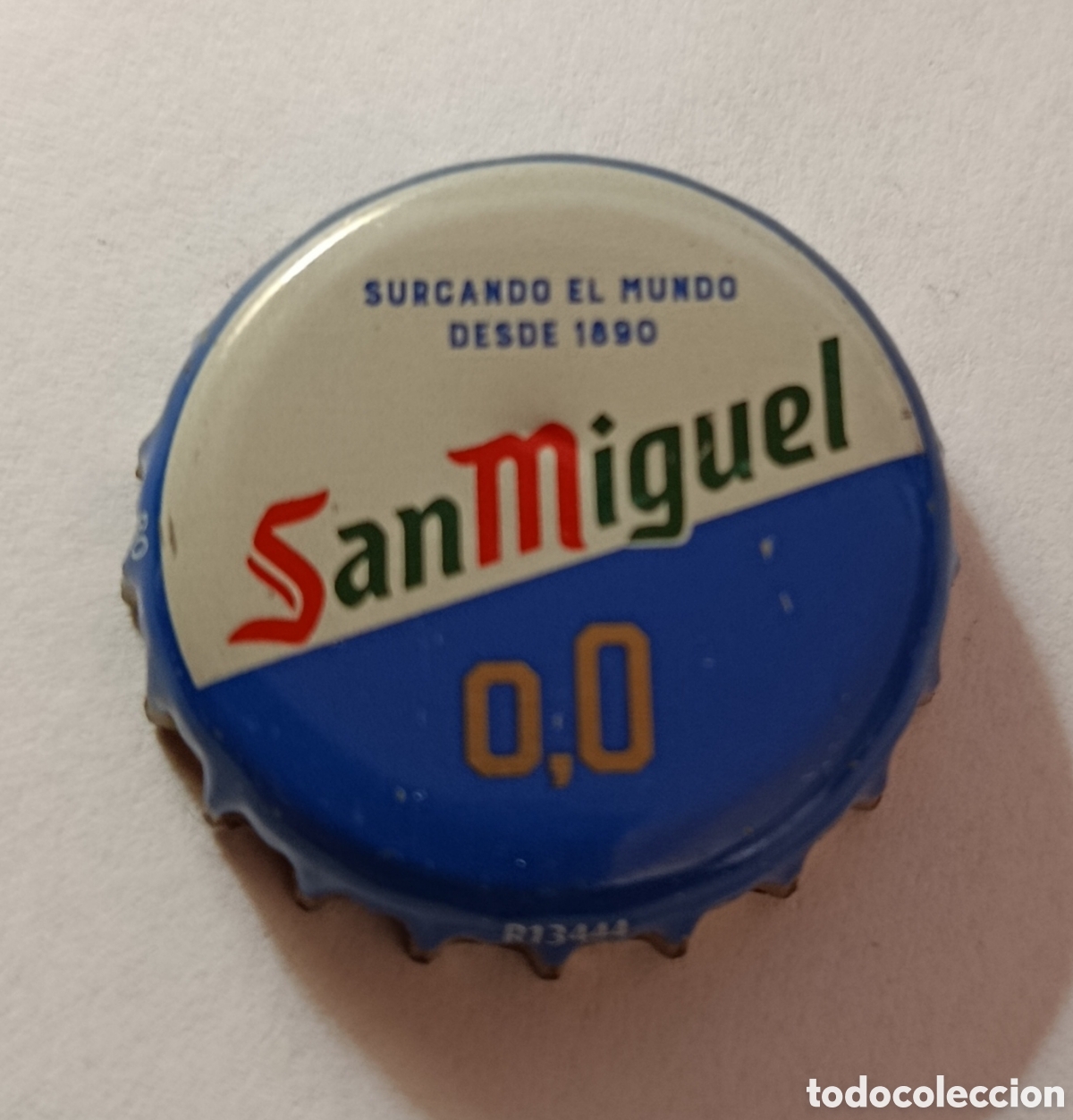 Coleccionismo de cervezas: CHAPA SAN MIGUEL 0,0 - Foto 1