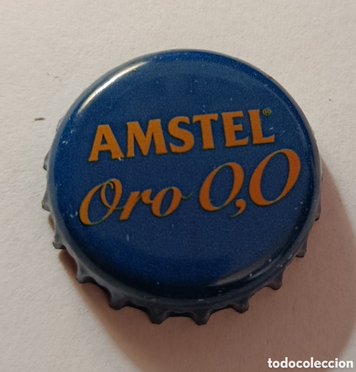 Coleccionismo de cervezas: CHAPA AMSTEL ORO 0,0