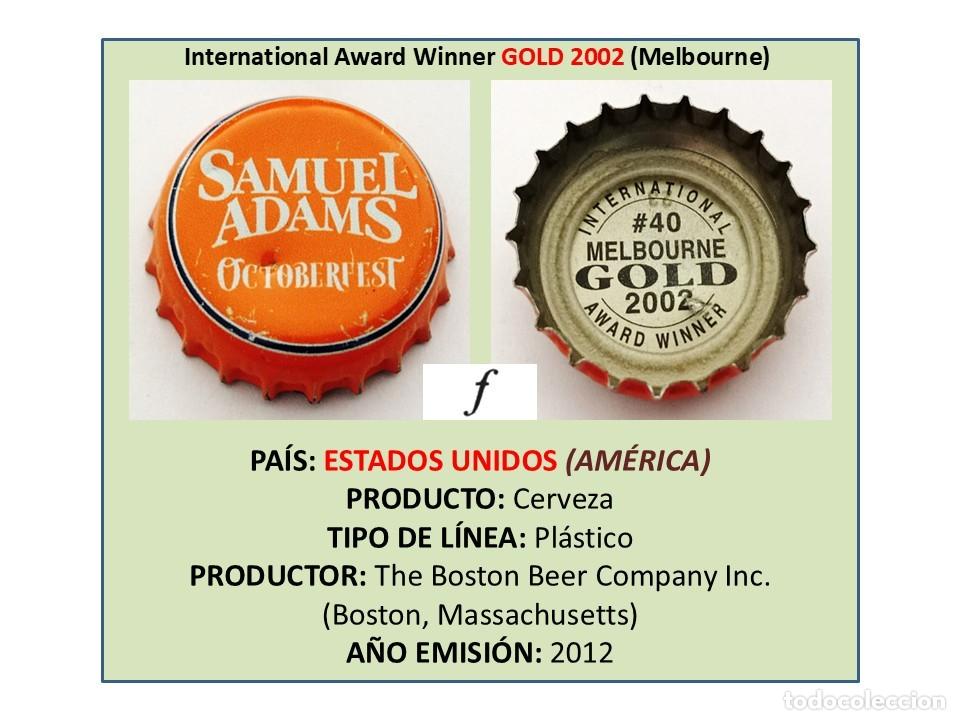 Coleccionismo de cervezas: TAPON CORONA CAPSULA CHAPA CERVEZA SAMUEL ADAMS OCTOBERFEST (ESTADOS UNIDOS)