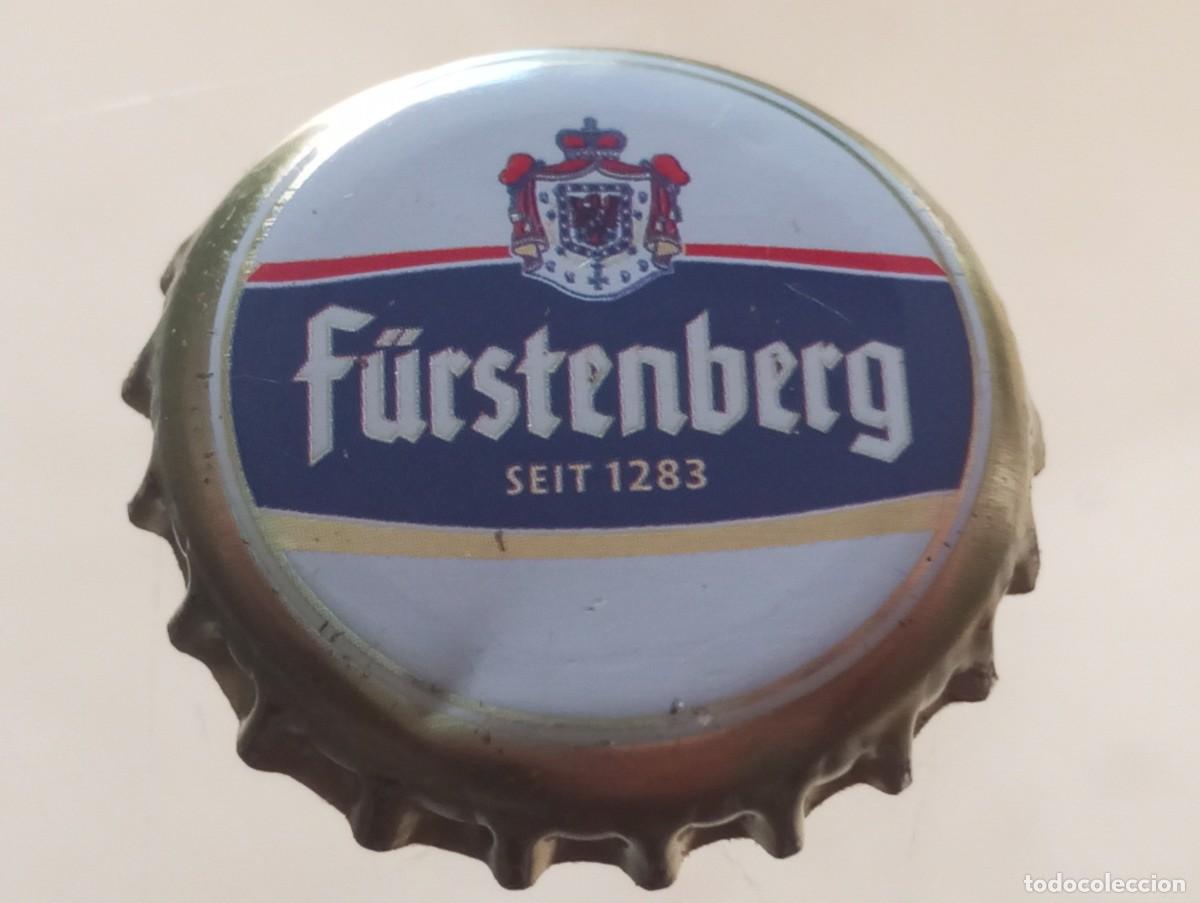 Coleccionismo de cervezas: Chapa tap&oacute;n corona de la cerveza alemana F&Uuml;RSTENBERG SEIT 1283