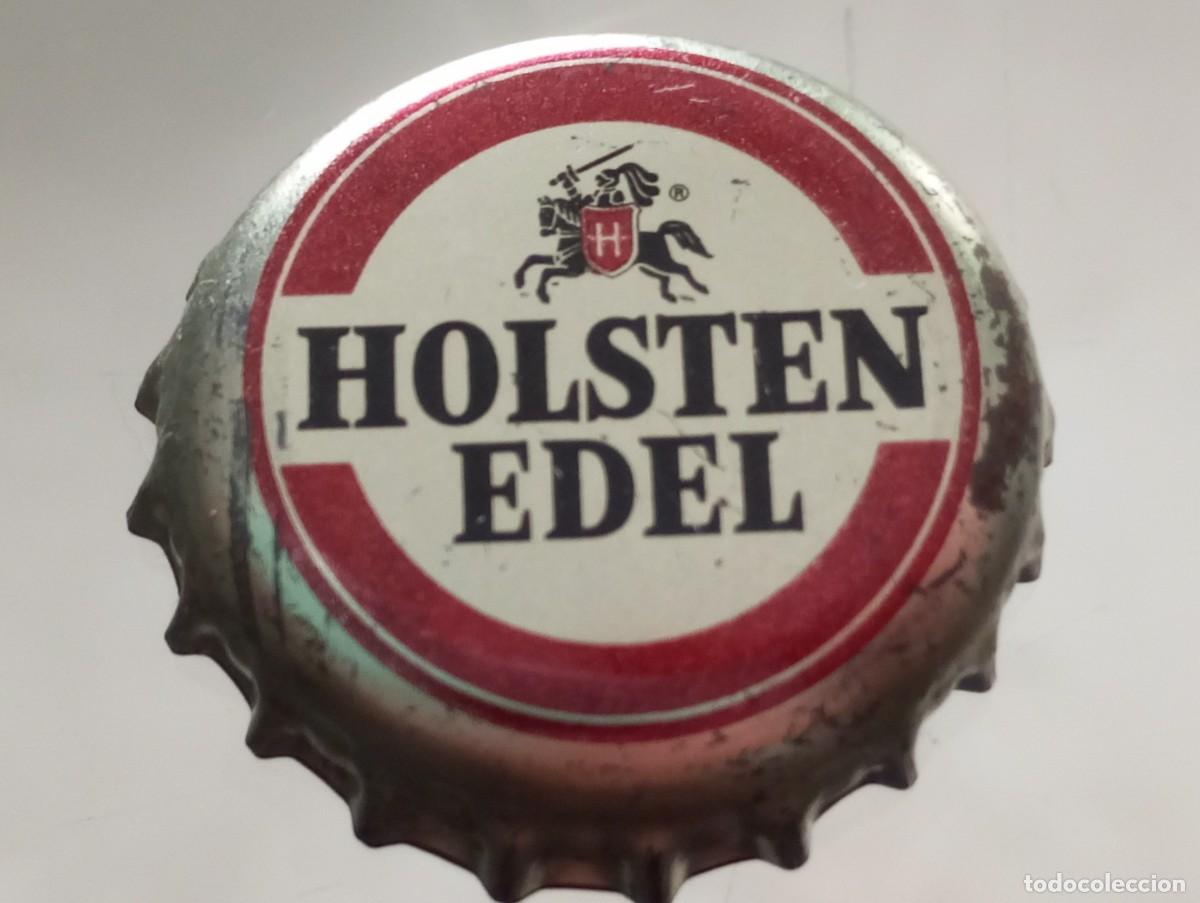 Coleccionismo de cervezas: Chapa tap&oacute;n corona de la cerveza alemana HOLSTEN EDEL