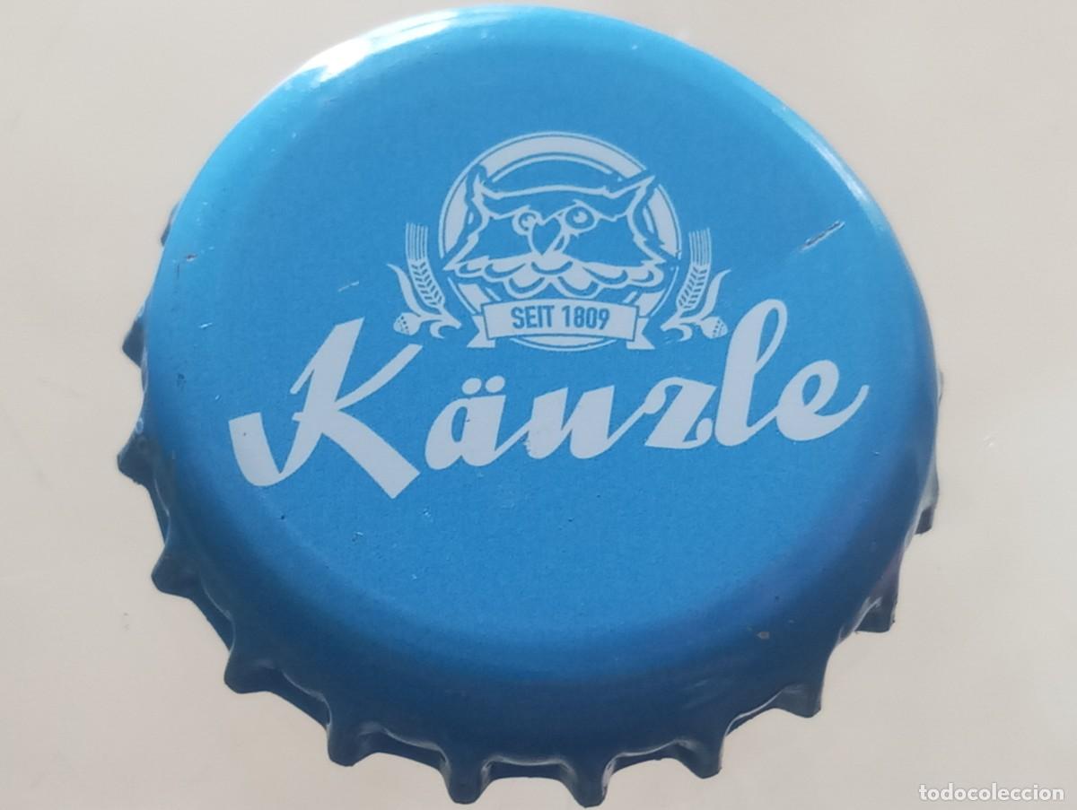 Coleccionismo de cervezas: Chapa tap&oacute;n corona de la cerveza alemana K&Auml;UZLE SEIT 1809