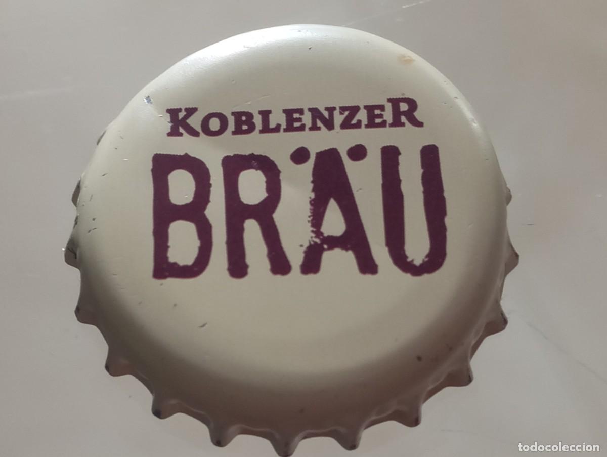 Coleccionismo de cervezas: Chapa tap&oacute;n corona de la cerveza alemana KOBLENZER BR&Auml;U