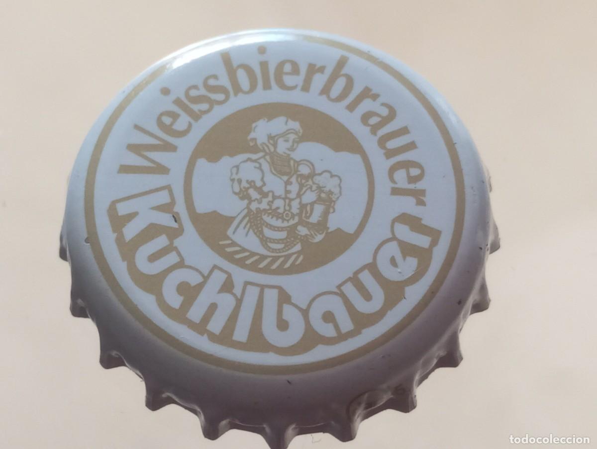 Coleccionismo de cervezas: Chapa tap&oacute;n corona de la cerveza alemana KUCHLBAUER WEISSBIERBRAUER