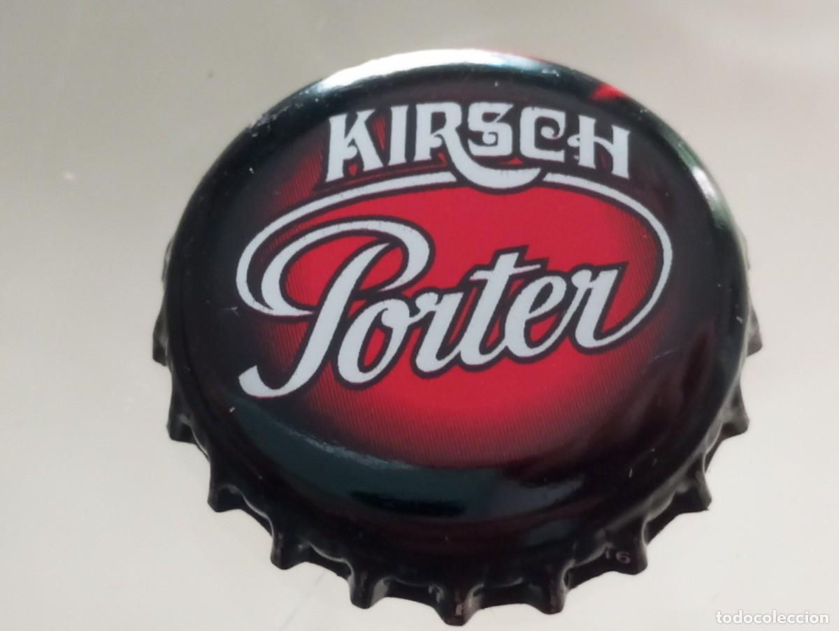 Coleccionismo de cervezas: Chapa tap&oacute;n corona de la cerveza alemana LAUSITZER KIRSCH PORTER