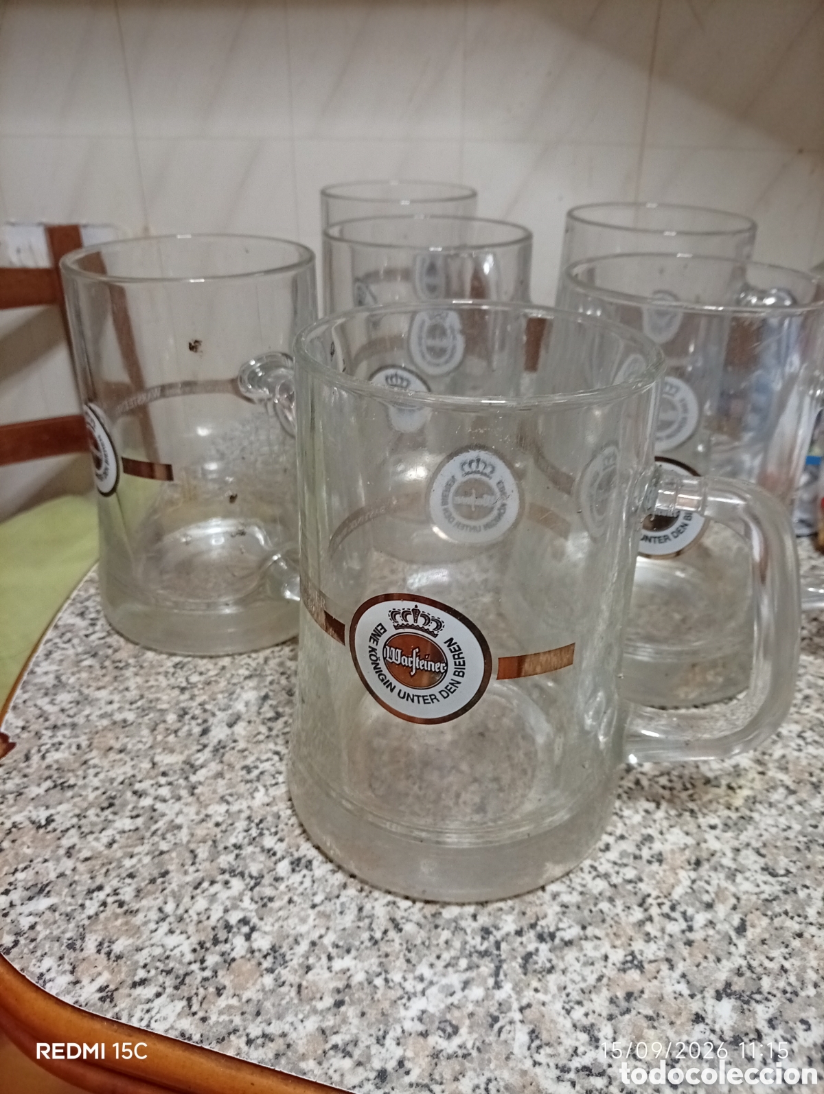 Coleccionismo de cervezas: Jarras cerveza warsteiner - Foto 2