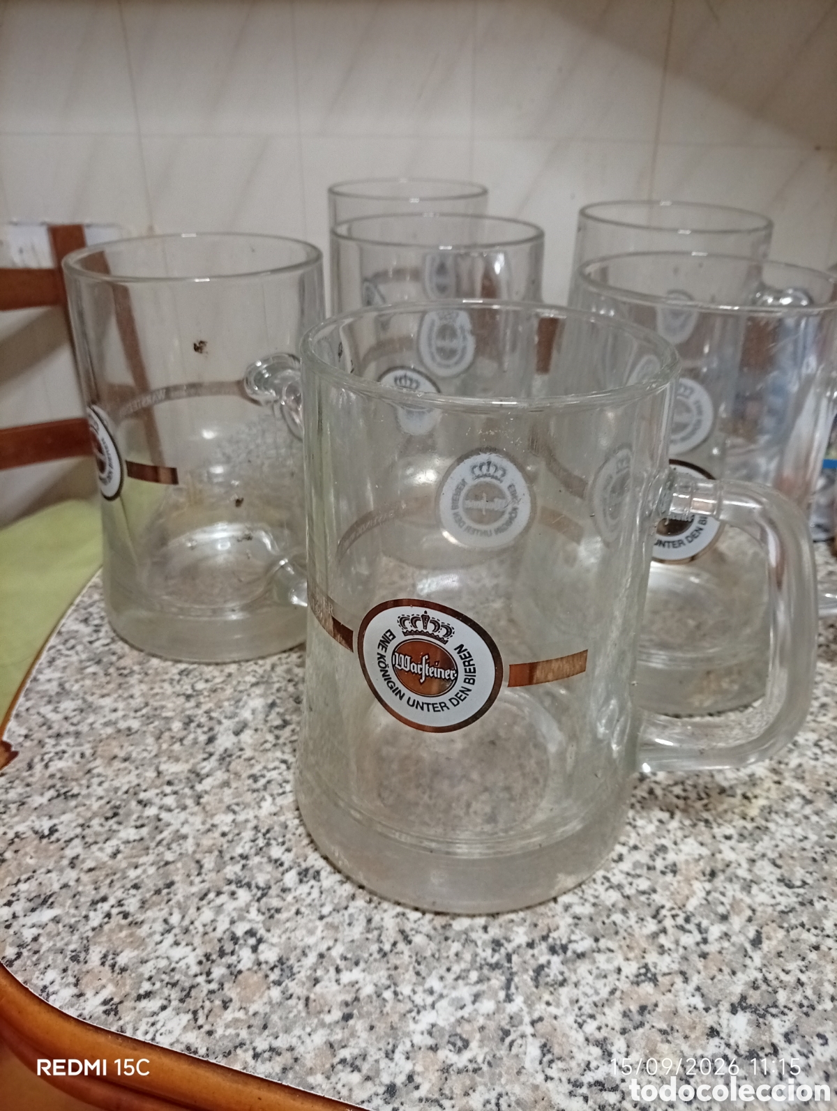 Coleccionismo de cervezas: Jarras cerveza warsteiner - Foto 3