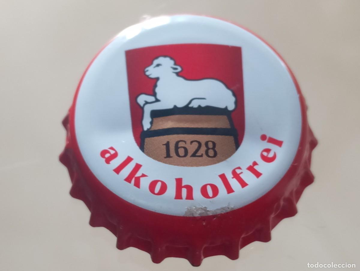 Coleccionismo de cervezas: Chapa tap&oacute;n corona de la cerveza alemana NEUMARKTER ALKOHOLFRTEI - 1628