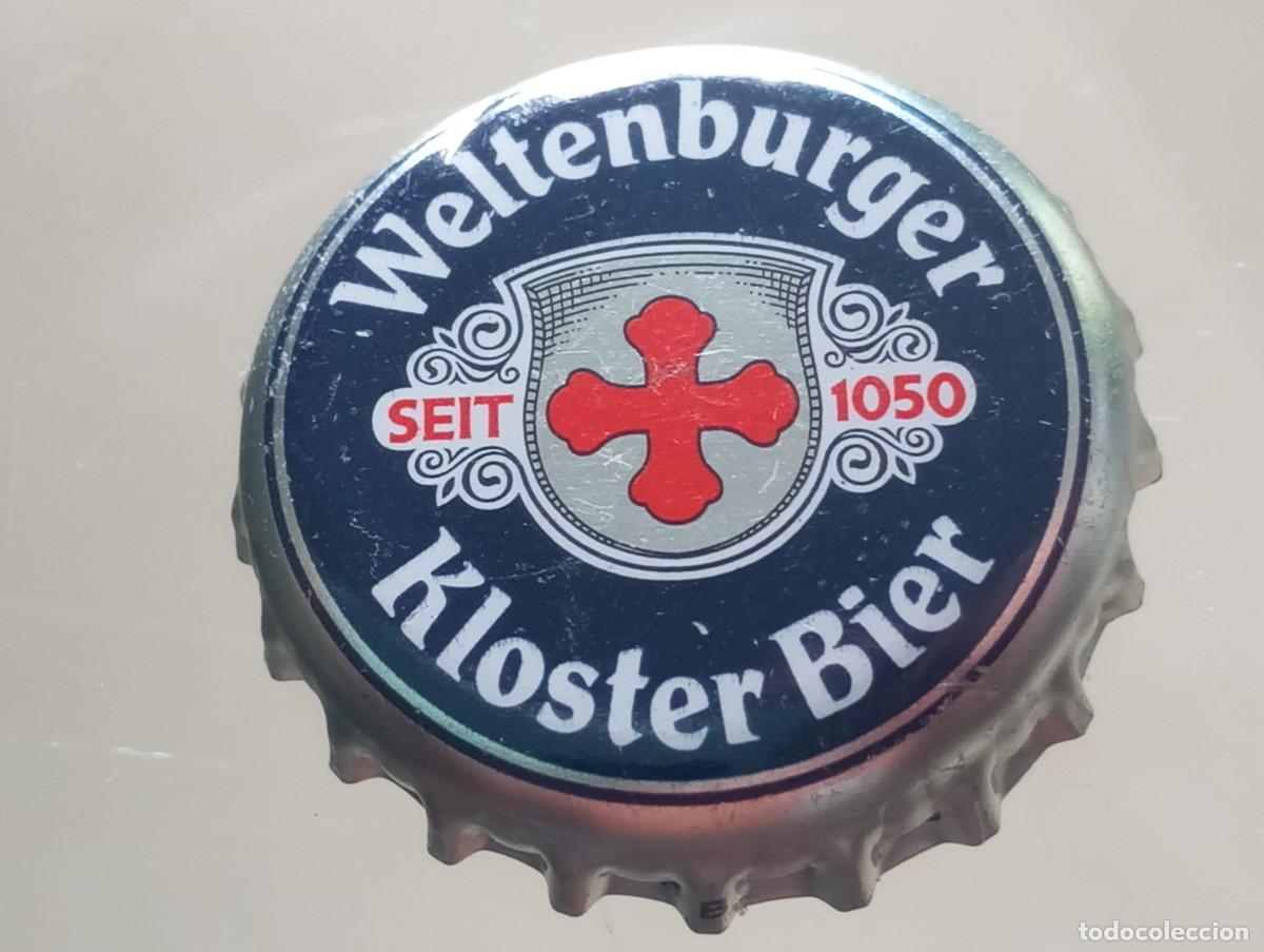 Coleccionismo de cervezas: Chapa tap&oacute;n corona de la cerveza alemana WELTENBURGER KLOSTER BIER SEIT 1050