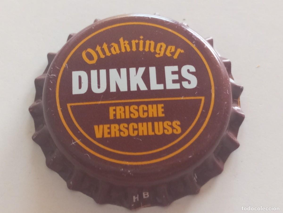 Coleccionismo de cervezas: Chapa tap&oacute;n corona NUEVO de la cerveza austr&iacute;aca OTTAKRINGER DUNKLES FRISCHE VERSCHLUSS