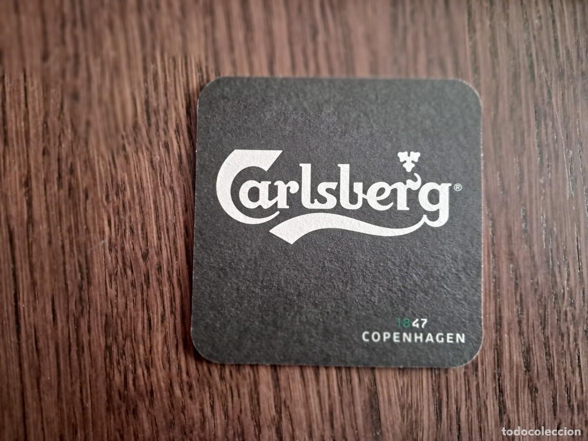 Coleccionismo de cervezas: posavasos de cerveza, Carlsberg.