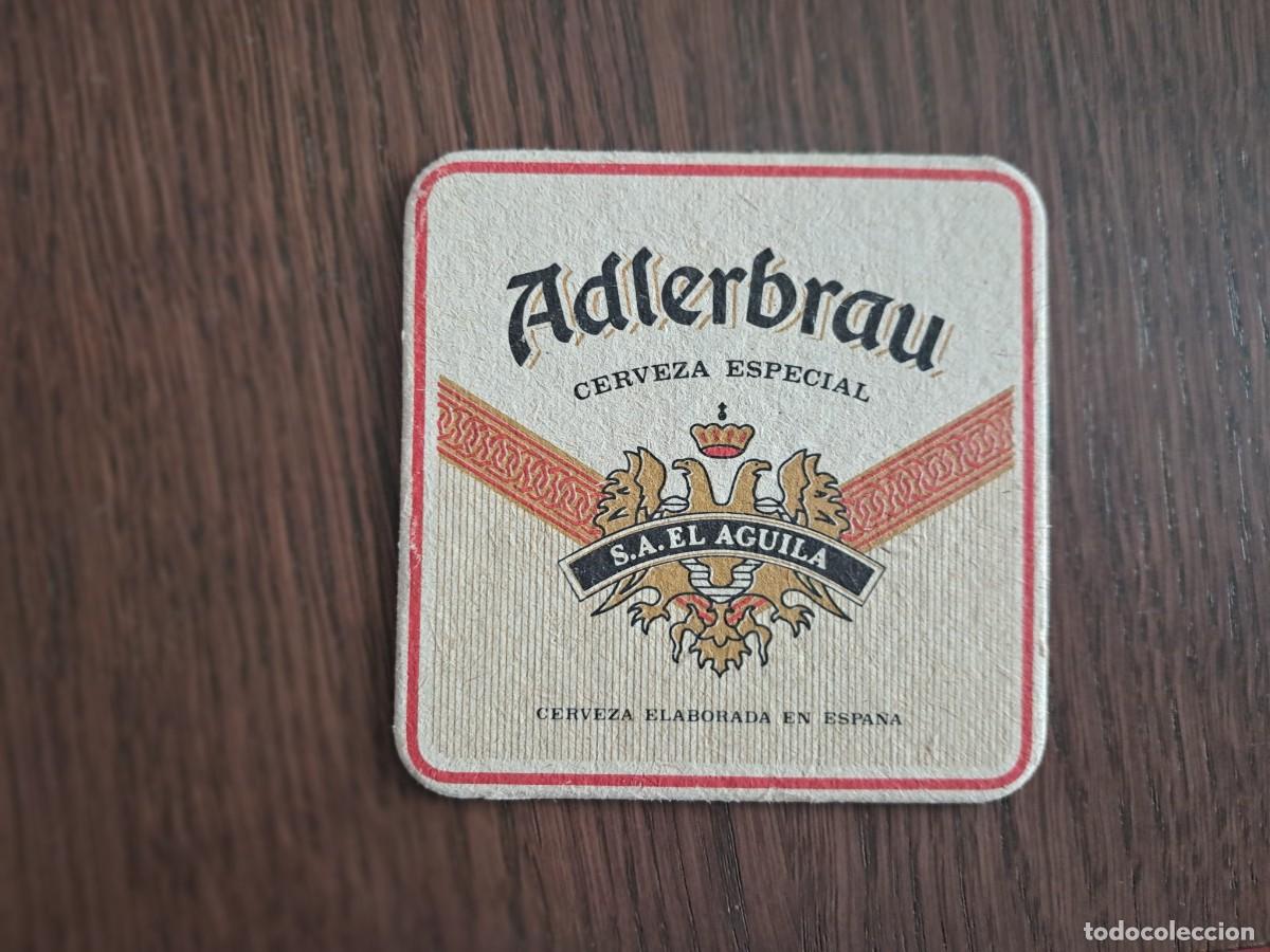 Coleccionismo de cervezas: posavasos de cerveza, Adlerbrau, El &aacute;guila.