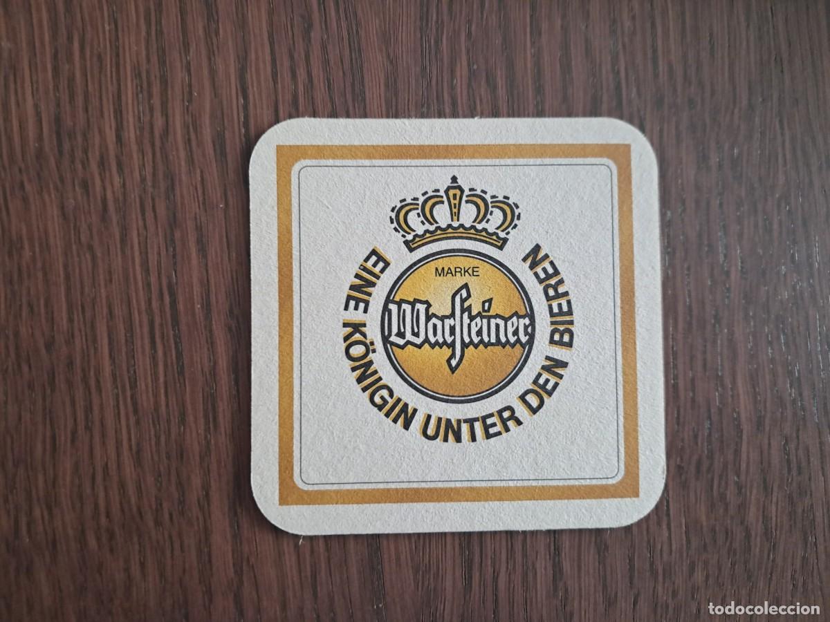 Coleccionismo de cervezas: posavasos de cerveza, warsteiner.