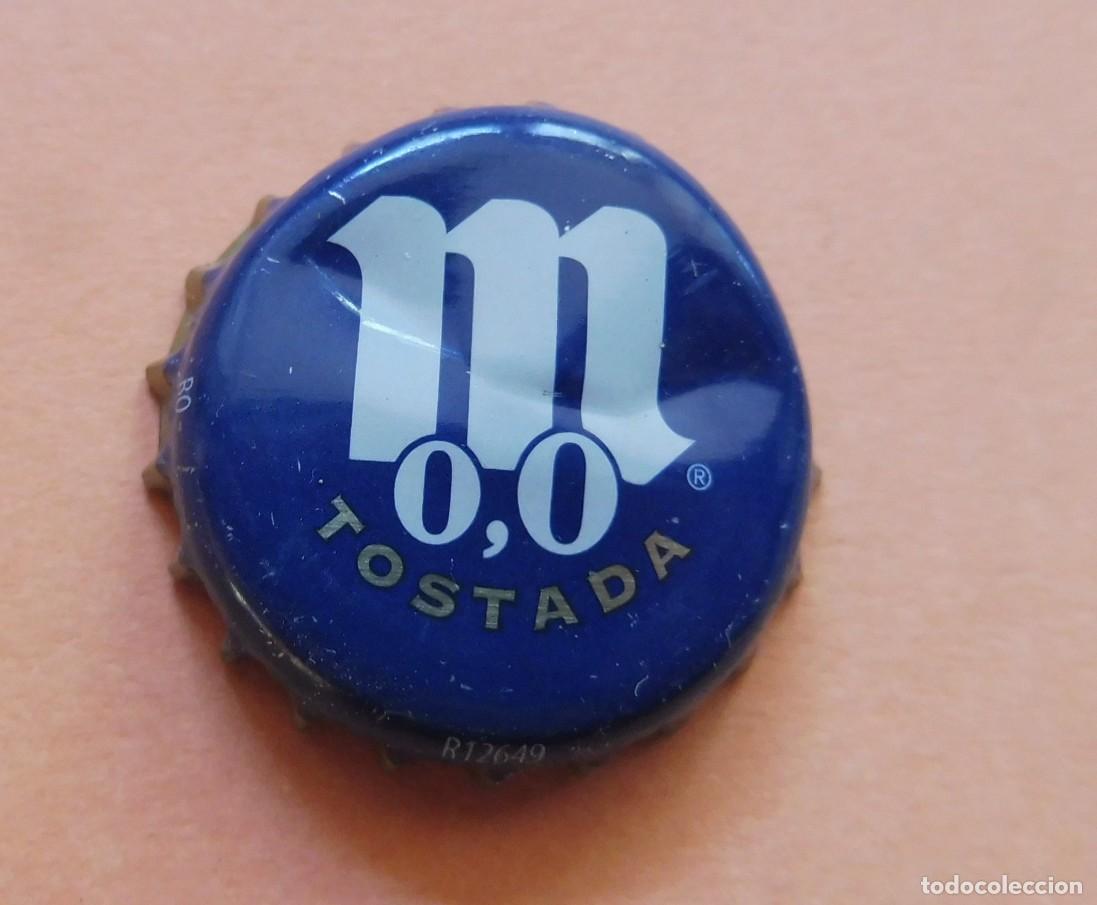 Coleccionismo de cervezas: TAP&Oacute;N CORONA - CHAPA CERVEZA, BEER, BOTTLE CAP - MAHOU 0,0 TOSTADA