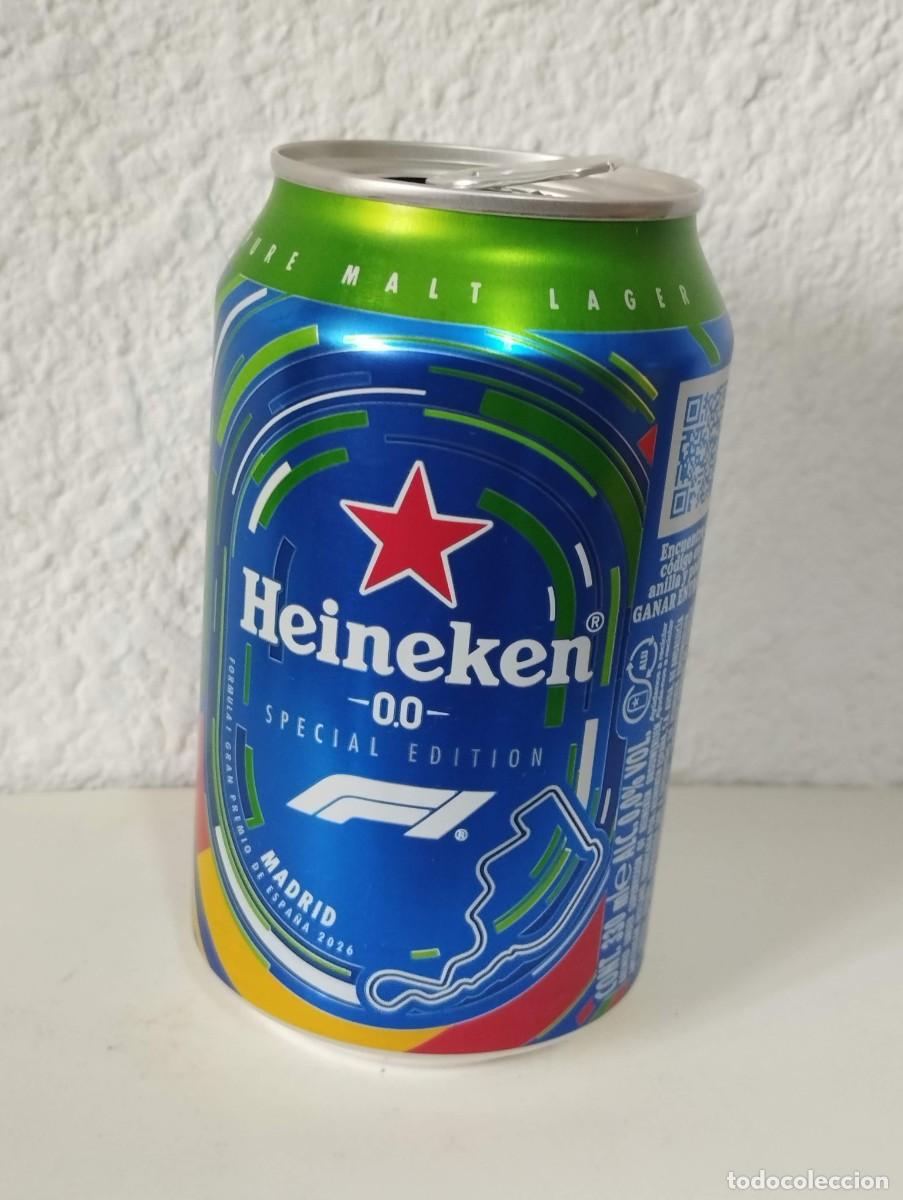 Coleccionismo de cervezas: BOTE - LATA CERVEZA HEINEKEN - SPECIAL EDITION CIRCUITO MADRID - FORMULA 1 - F1