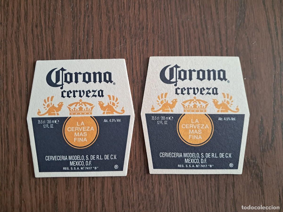 Coleccionismo de cervezas: posavasos de cerveza, Corona.