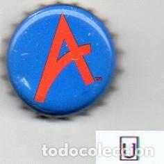 Coleccionismo de cervezas: chapa - refresco - ESPA&Ntilde;A - Aquarius Naranja