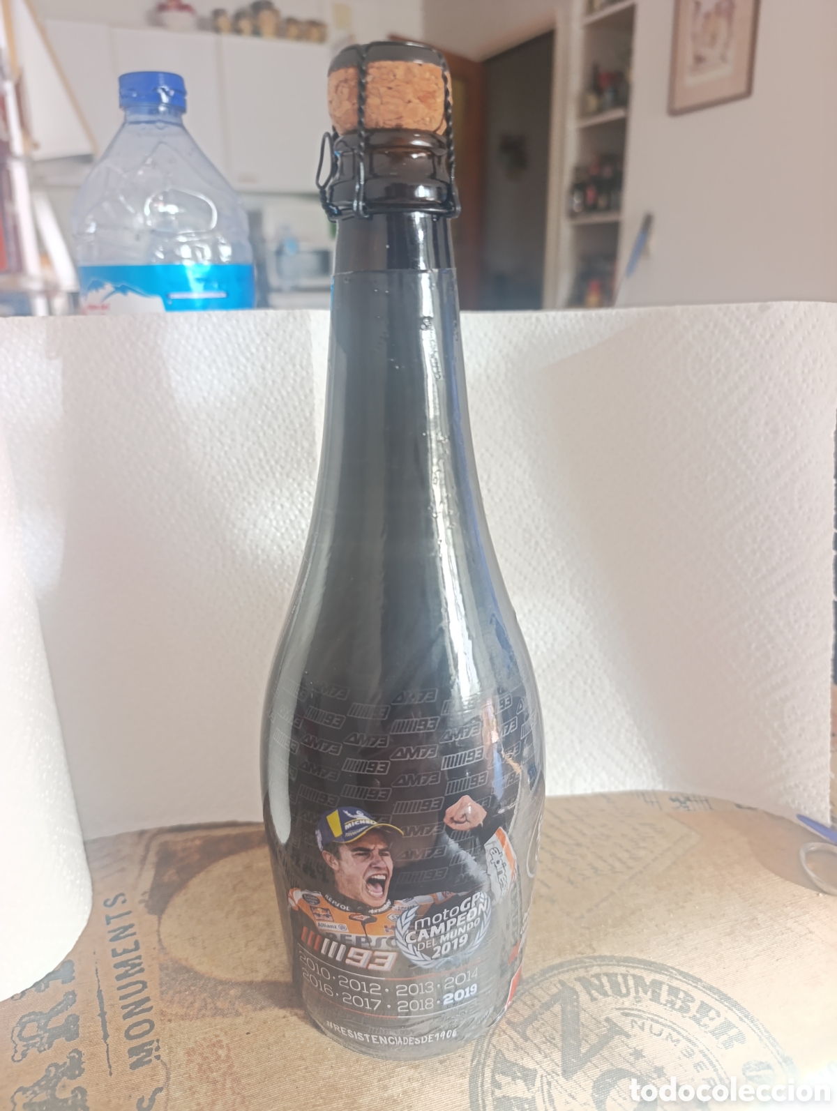 Coleccionismo de cervezas: Botella Estrella Galicia Hermanos M&aacute;rquez 2019