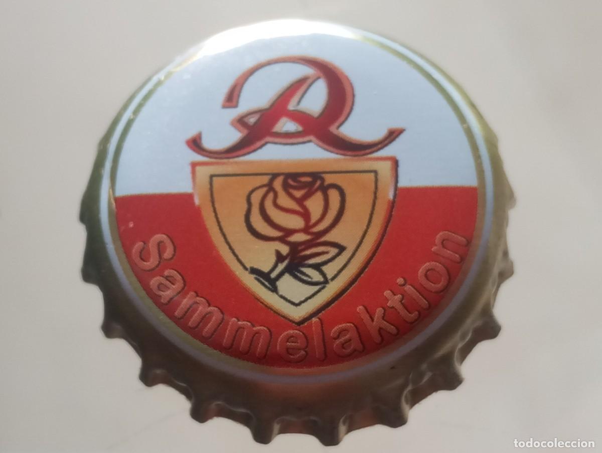 Coleccionismo de cervezas: Chapa tap&oacute;n corona de la cerveza alemana ROSEN SAMMELAKTION