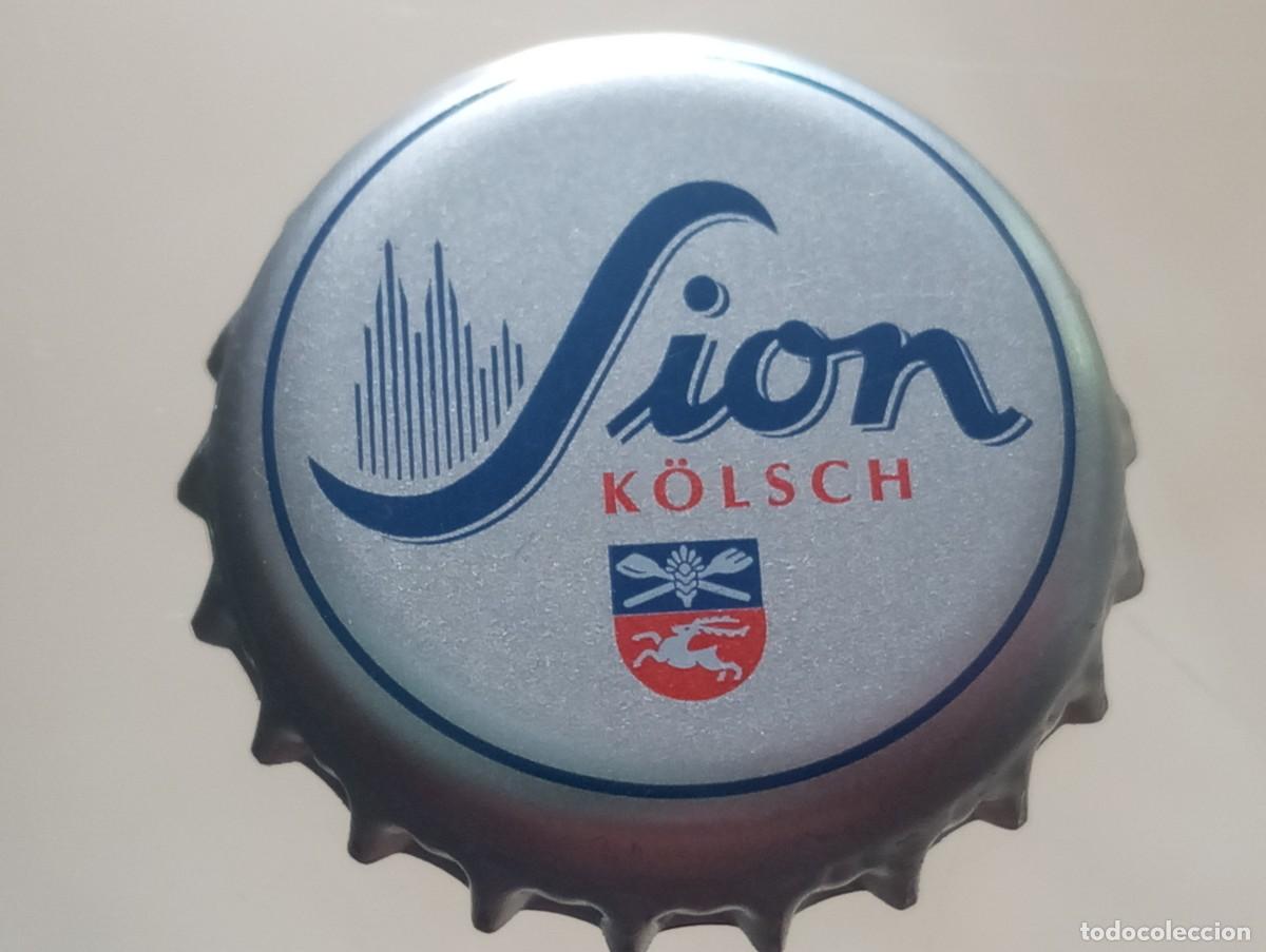 Coleccionismo de cervezas: Chapa tap&oacute;n corona de la cerveza alemana SION K&Ouml;LSCH