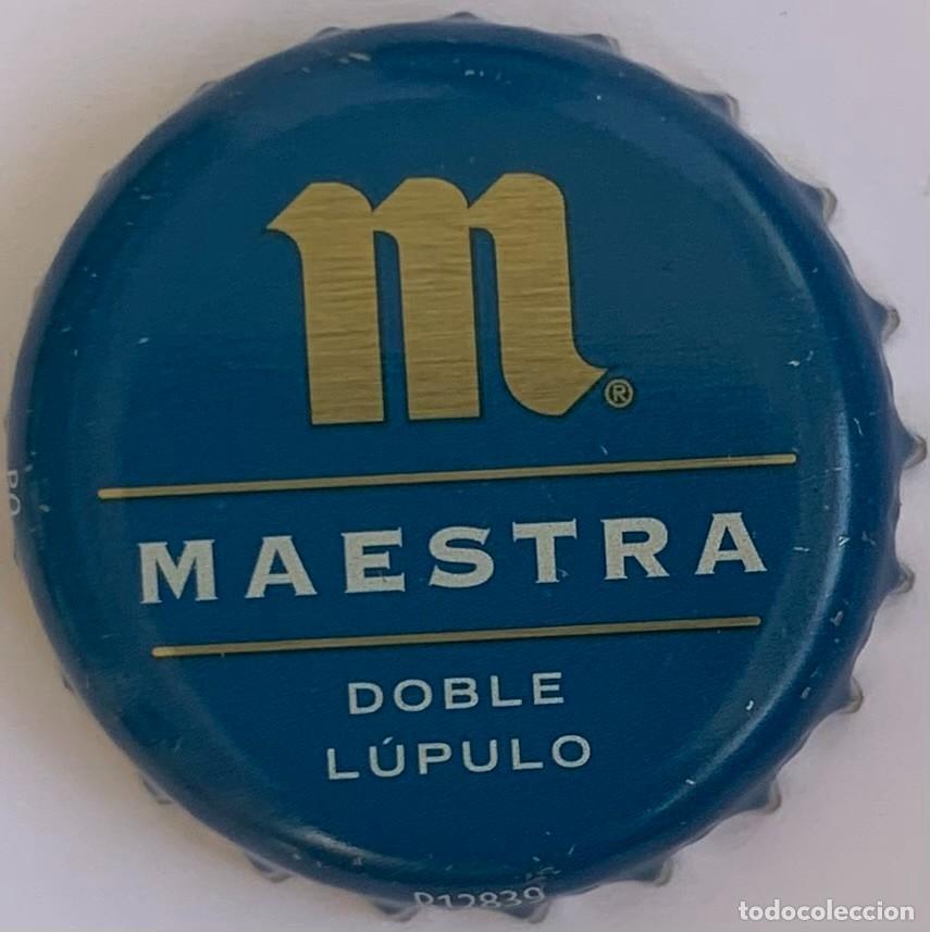 Coleccionismo de cervezas: Chapa de cerveza Mahou Maestra