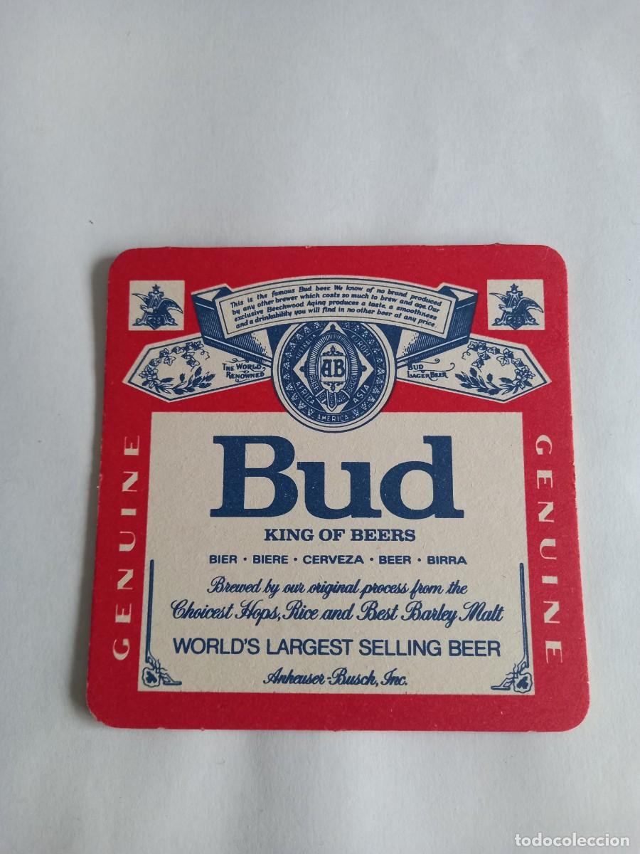 Coleccionismo de cervezas: POSAVASOS CERVEZA BUD
