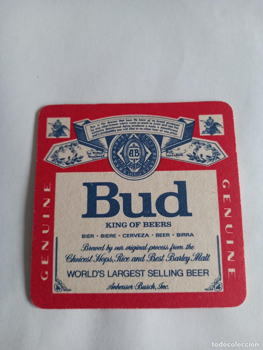Coleccionismo de cervezas: POSAVASOS CERVEZA BUD - Foto 2