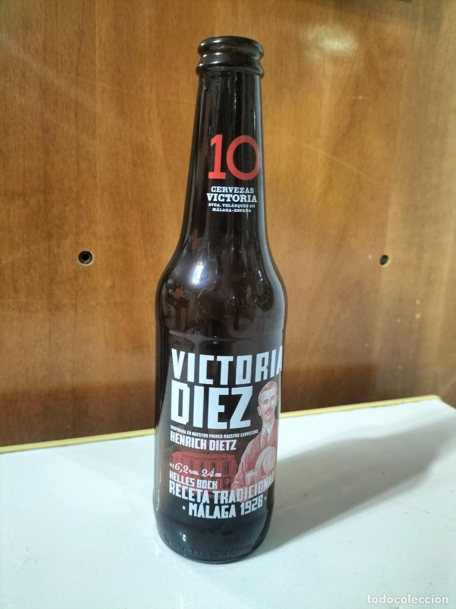 Coleccionismo de cervezas: 1 BOTELLA CERVEZA COLECCI&Oacute;N - CERVEZAS VICTORIA DIEZ ESPECIAL