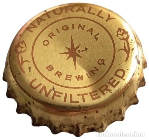 Coleccionismo de cervezas: Reino Unido Capsule Bi&egrave;re Beer Crown Cap Stella Artois Naturally Unfiltered RP989 tap&oacute;n corona