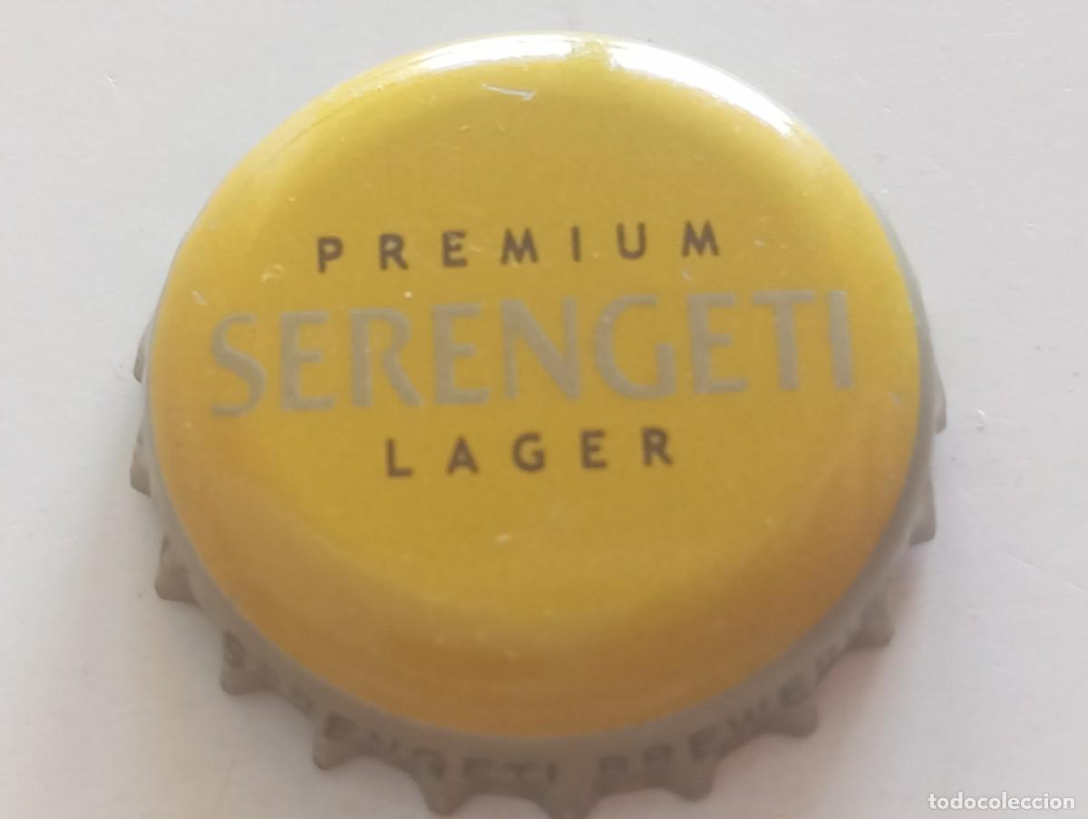 Coleccionismo de cervezas: Chapa tap&oacute;n corona de la cerveza de Tanzania SERENGETI PREMIUM LAGER