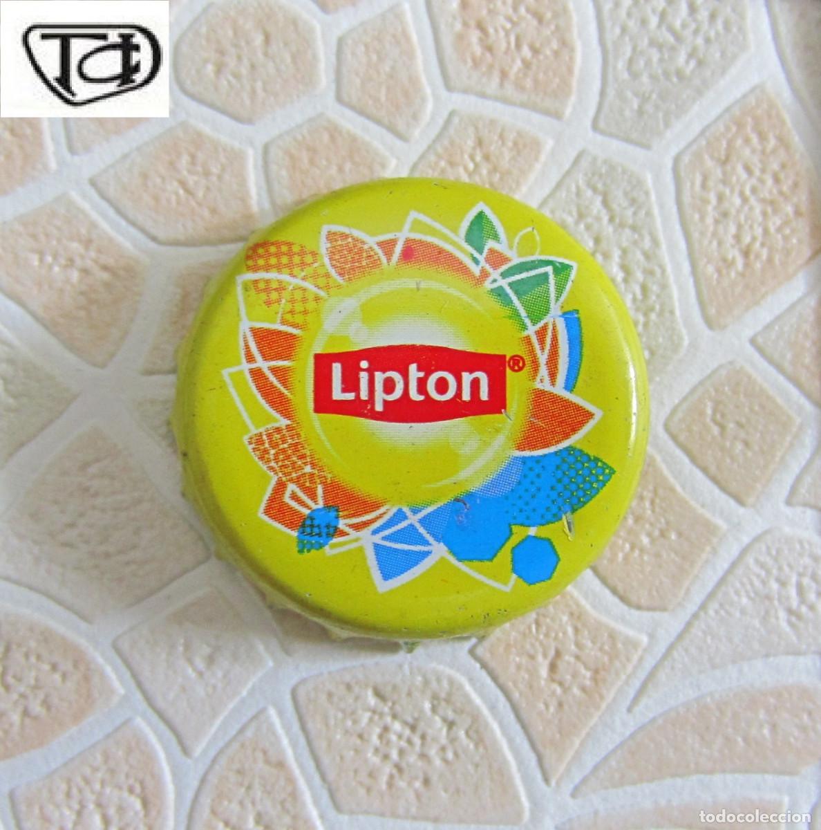 Coleccionismo de cervezas: CHAPAS TAPON CORONA CHAPA REFRESCO LIPTON