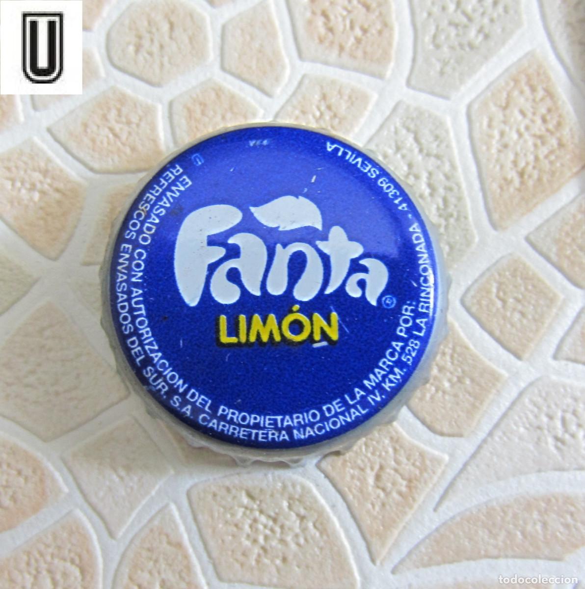 Coleccionismo de cervezas: CHAPAS TAPON CORONA CHAPA REFRESCO FANTA LIMON