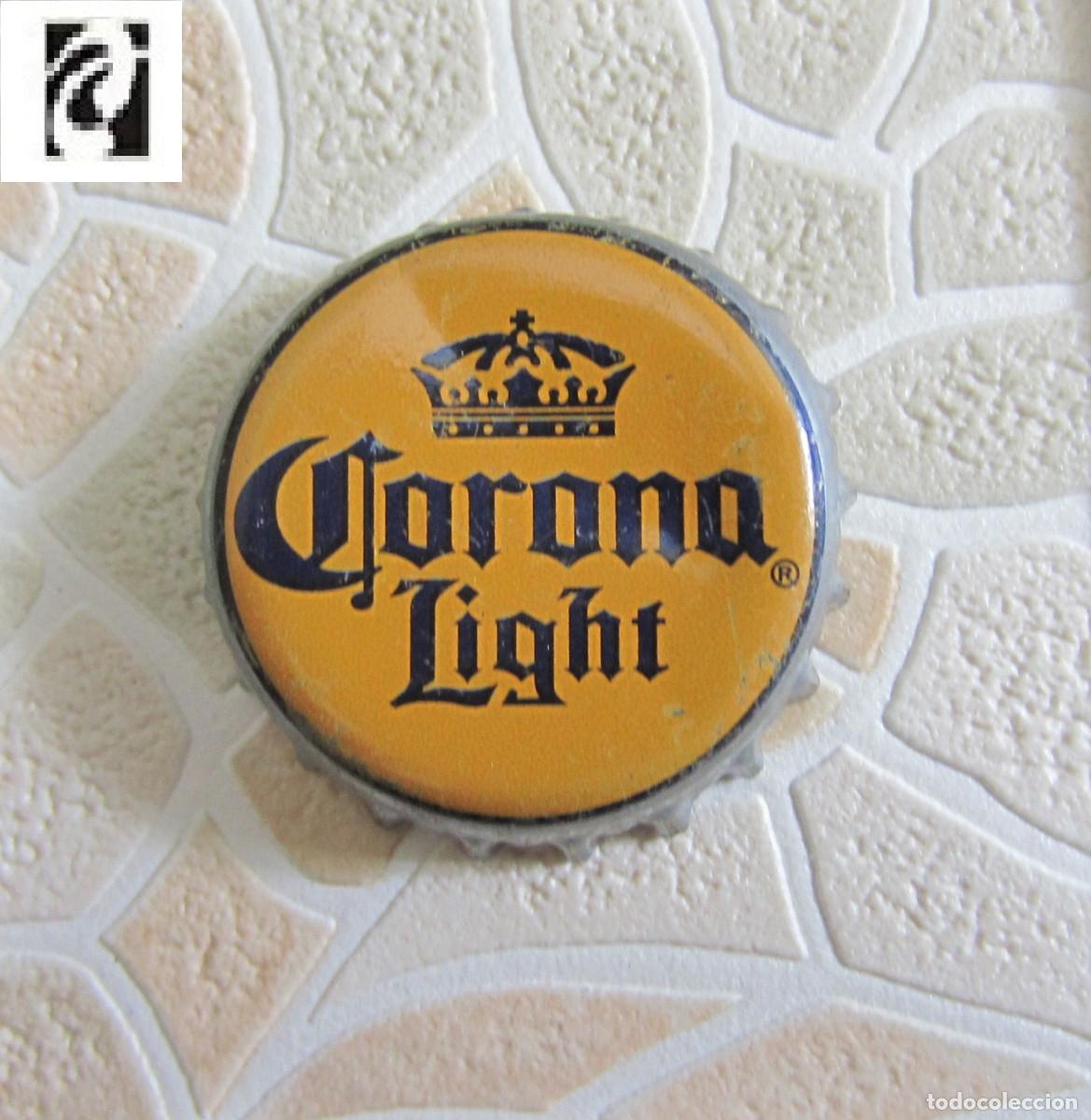 Coleccionismo de cervezas: CHAPAS TAPON CORONA CHAPA CERVEZA MEXICO CORONA LIGHT