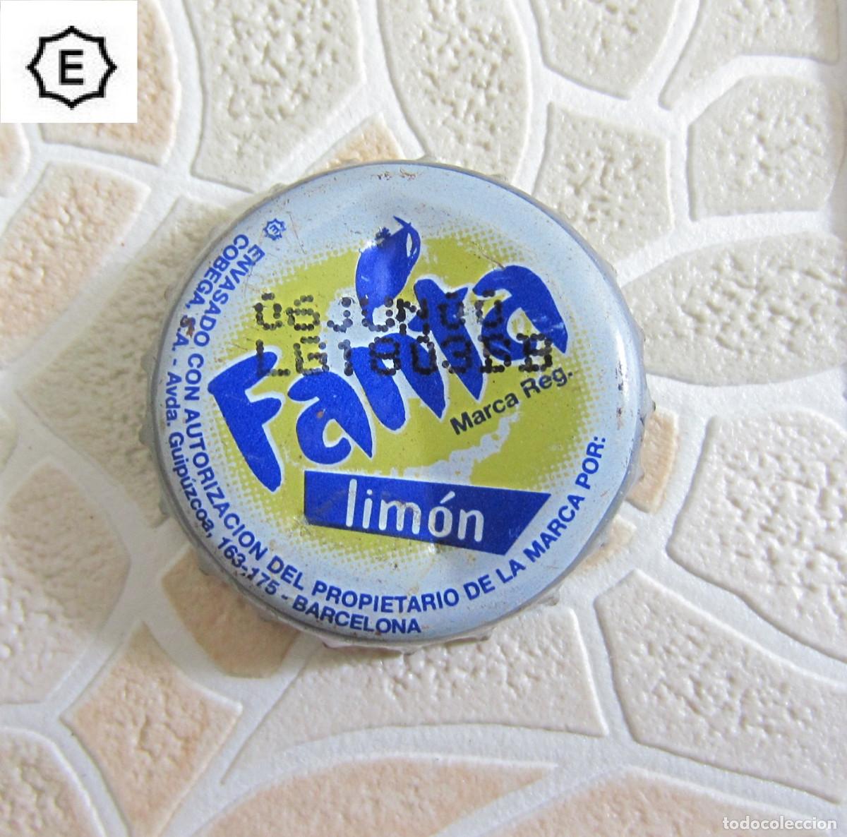 Coleccionismo de cervezas: CHAPAS TAPON CORONA CHAPA REFRESCO FANTA LIMON