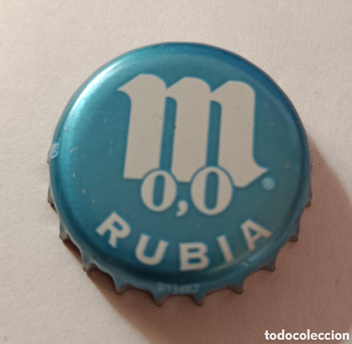 Coleccionismo de cervezas: CHAPA MAHOU 0,0 RUBIA - Foto 1