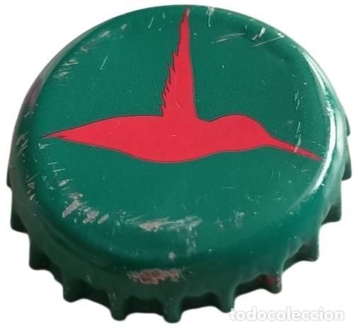 Coleccionismo de cervezas: Capsule Bi&egrave;re Beer Crown Cap Mongozo colibri rouge RP995 tap&oacute;n corona