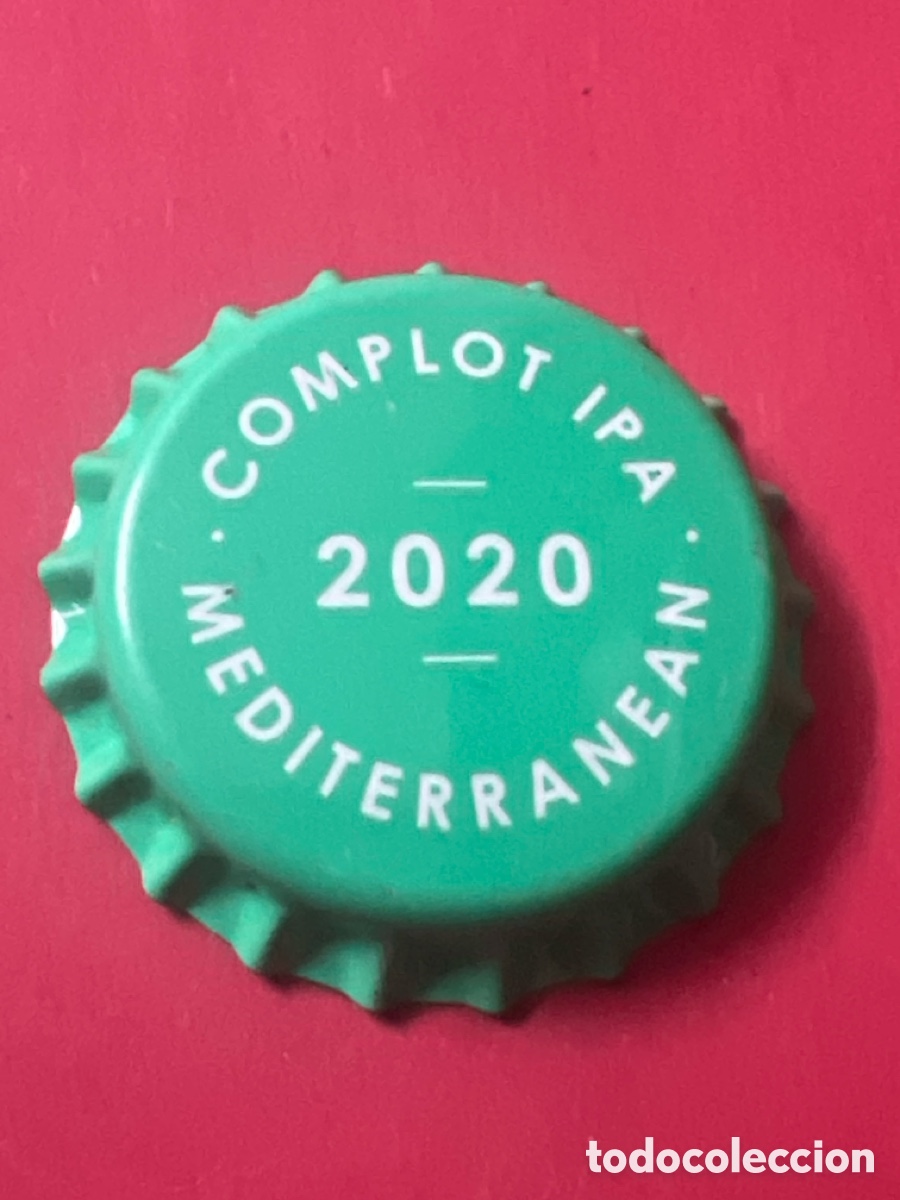 Coleccionismo de cervezas: B849. CHAPA CERVEZA - SIN ABRIR - COMPLOT IPA 2020 - MEDITERRANEA