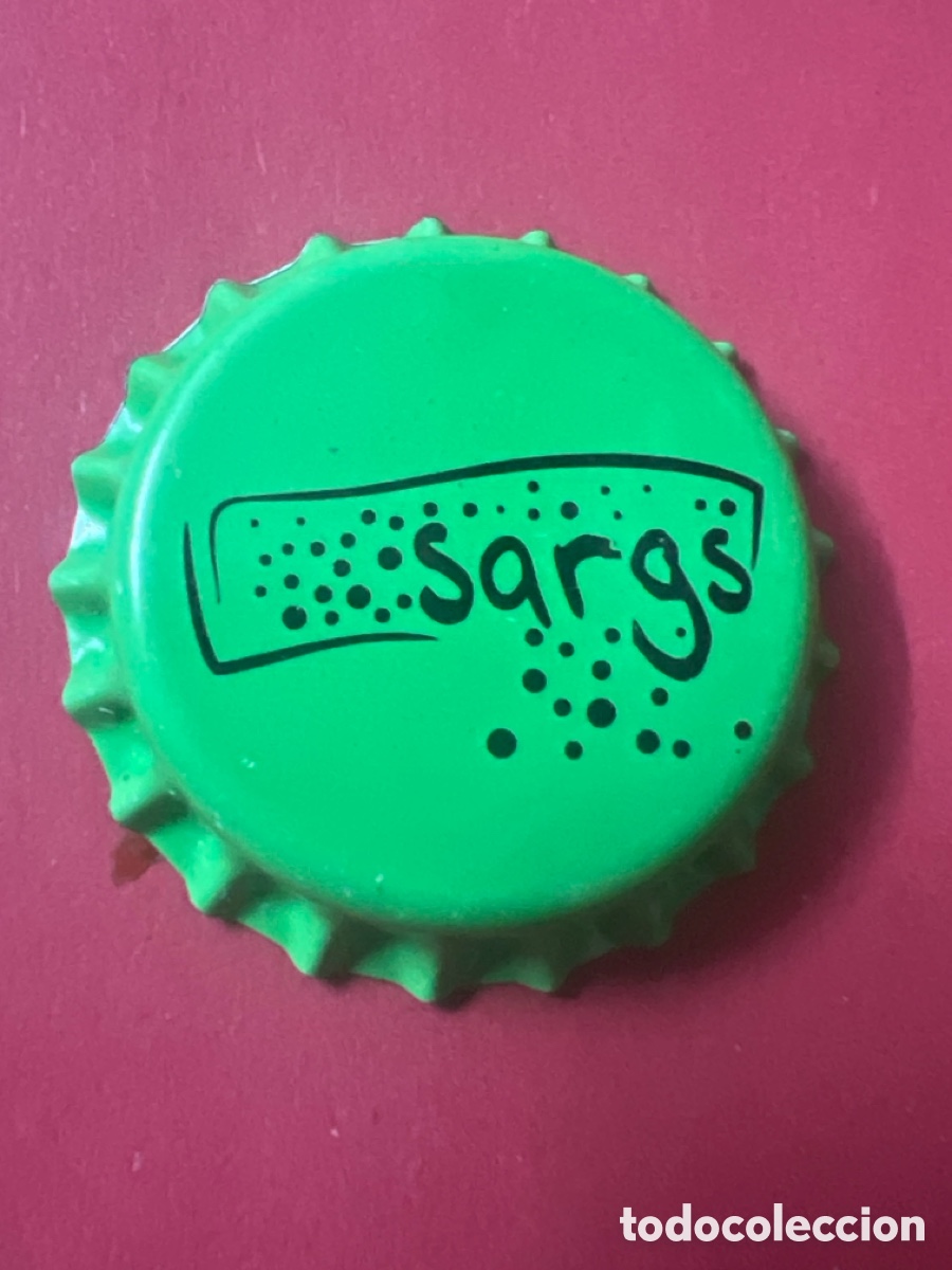 Coleccionismo de cervezas: B872. CHAPA CERVEZA - SIN ABRIR - SARGS