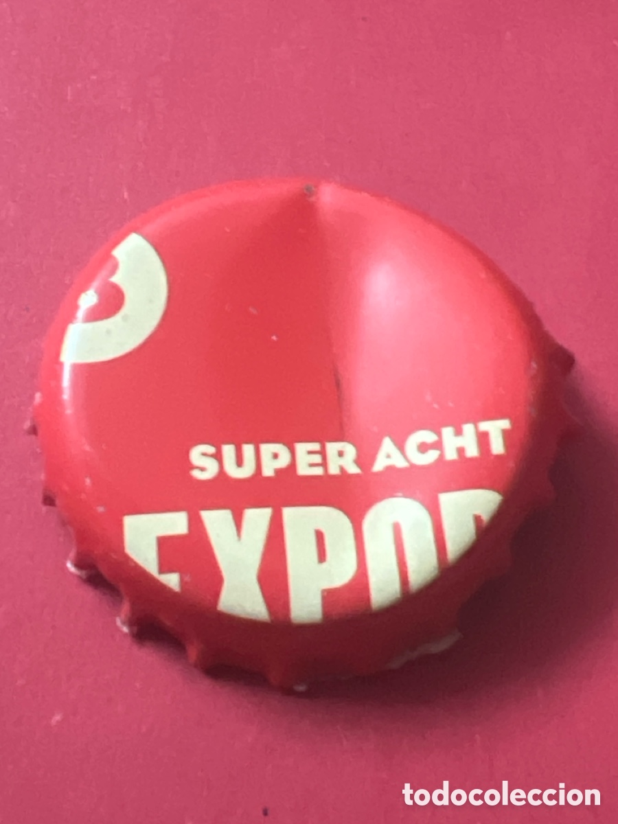 Coleccionismo de cervezas: T4/X122/G1. CHAPA CERVEZA - 8 T EXPO SUPER A AC - B&Eacute;LGICA