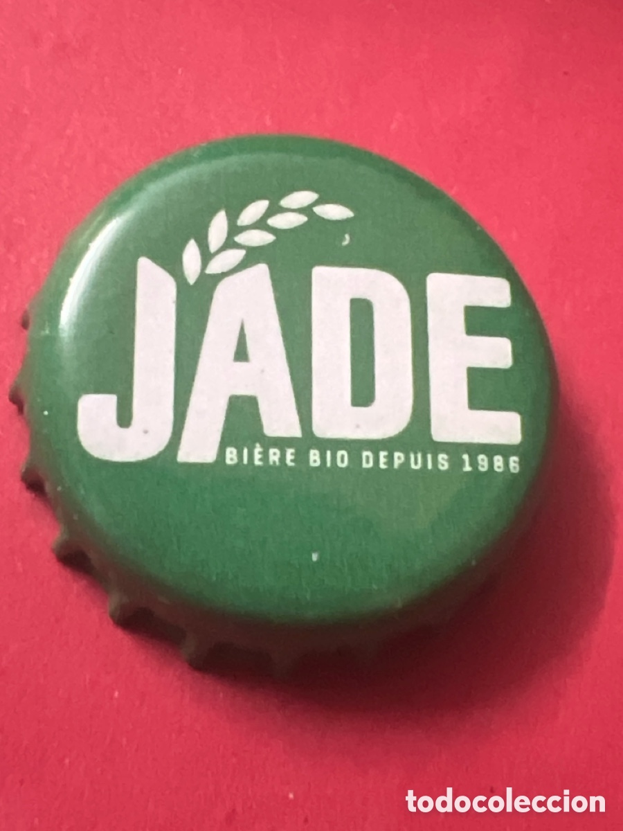 Coleccionismo de cervezas: T4/X125/C5. T4/X125/A1. CHAPA CERVEZA - FRANCIA - JADE