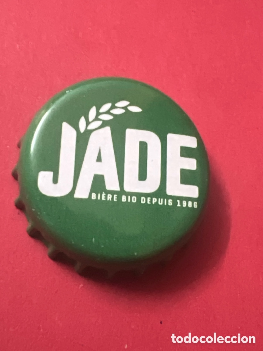 Coleccionismo de cervezas: T4/X125/C6. T4/X125/A1. CHAPA CERVEZA - FRANCIA - JADE