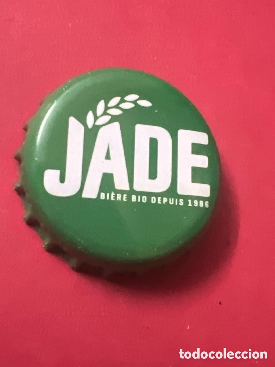 Coleccionismo de cervezas: T4/X125/G6. T4/X125/A1. CHAPA CERVEZA - FRANCIA - JADE